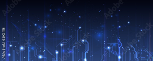Vector illustration of abstract electrical board, circuit. Abstract science, futuristic, web, network concept. EPS 10