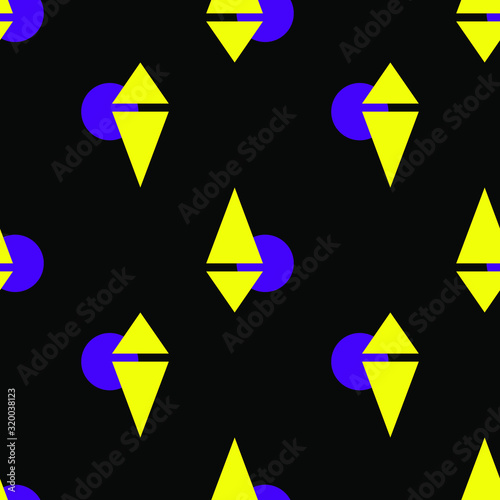 seamless pattern for printing on textiles and packaging