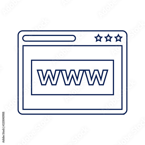 Web browser icon, internet browser