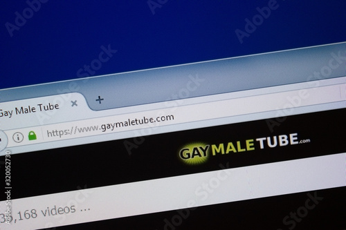 Ryazan, Russia - September 09, 2018: Homepage of Gay Male Tube website on  the display of PC, url - GayMaleTube.com Photos | Adobe Stock