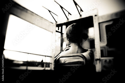 Young Woman Daydreaming