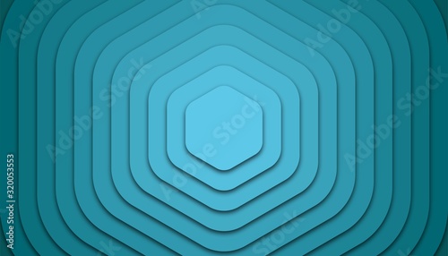 Hexagon geometric background with paper cut shapes vector illustration, web banner design, discount card, promotion, flyer layout, ad, advertisement, printing media.