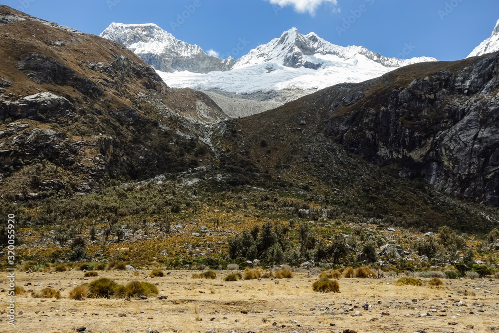 Huascaran mountains, on Huaraz, Peruvian Andes Huascaran mountains, on Huaraz, Peruvian Andes