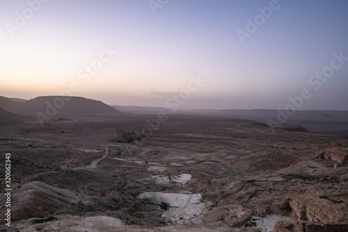 sunset over the desert germassa