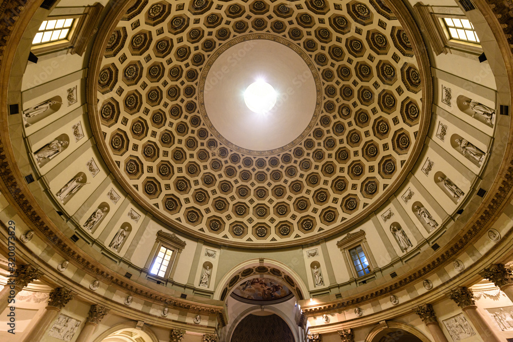 Obraz premium Milano chiesa di San Carlo in corso Vittorio Emanuele