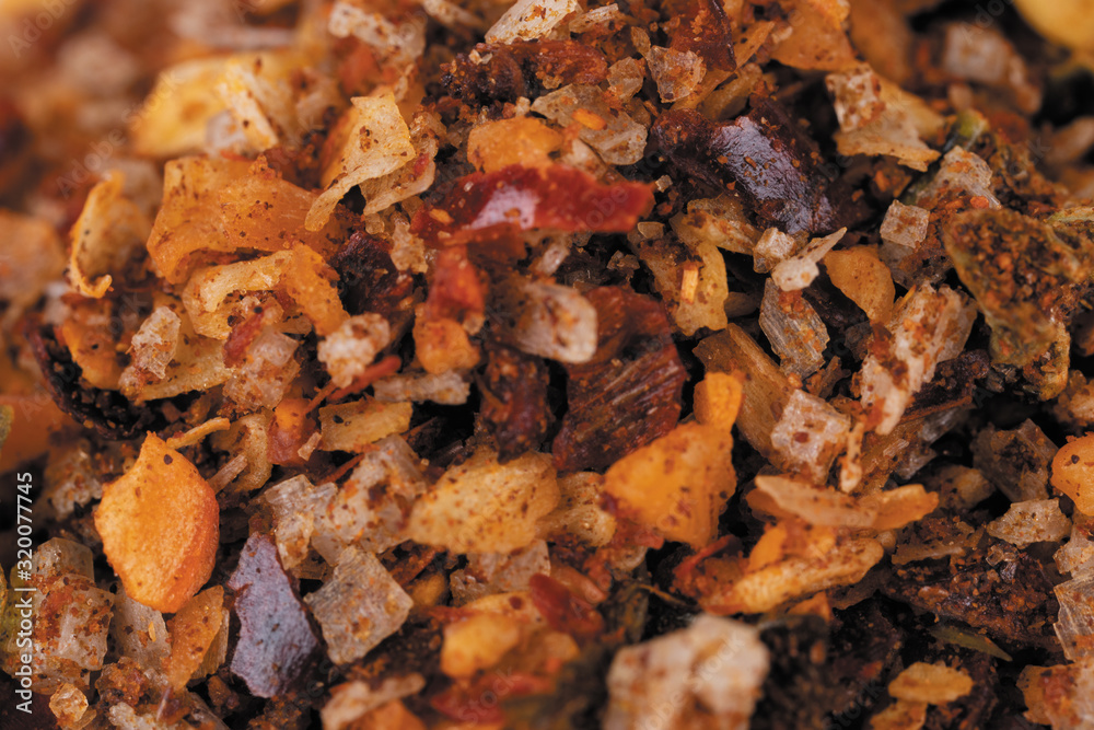chilli flakes close-up photograph chilli flakes close-up photograph