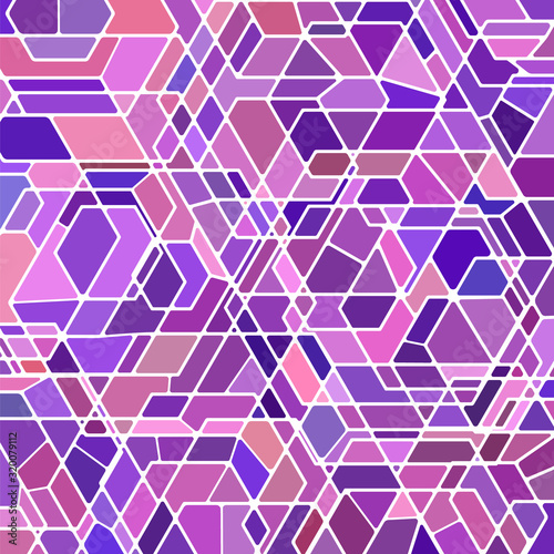 abstract vector stained-glass mosaic background