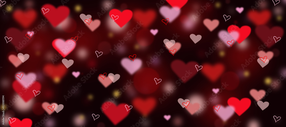 abstract background Valentines day red 