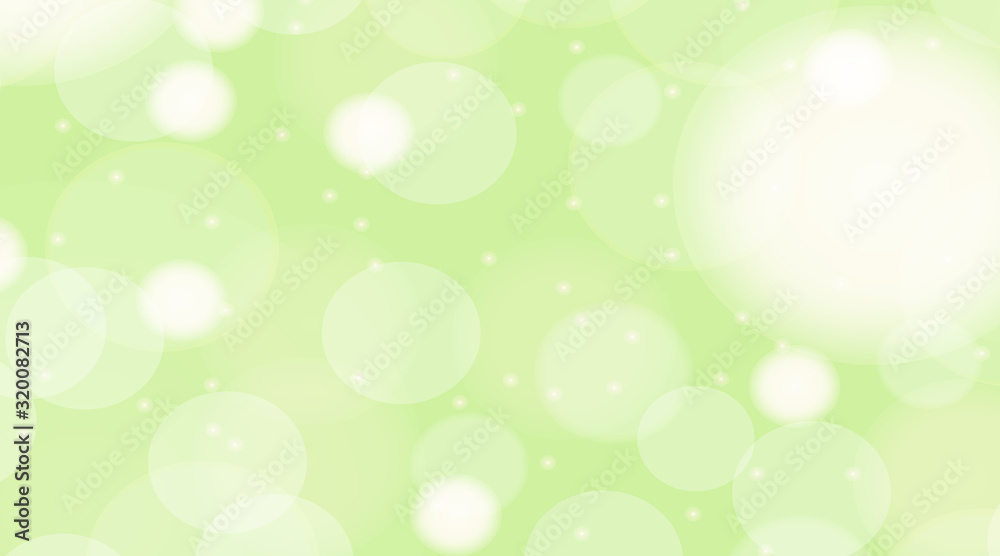 Background template with bright green bubbles Background template with bright green bubbles
