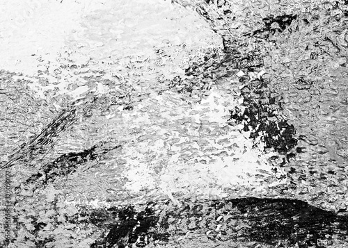 Obraz na płótnie Abstrakcyjny obraz olejny o wysokim kontraście