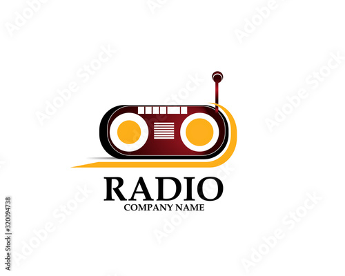 radio logo,technology and exploration
