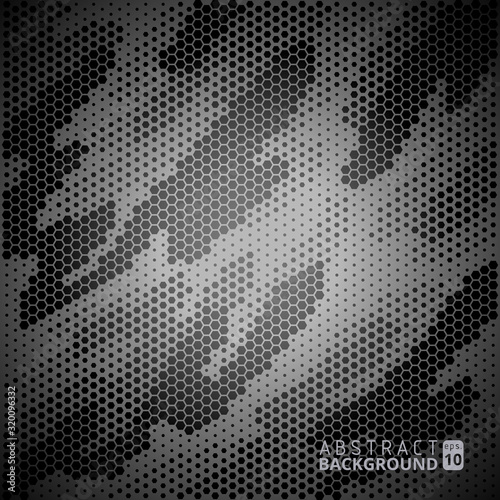 Halftone camouflage abstract Modern vector background