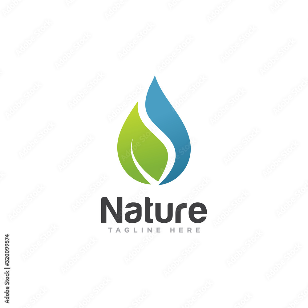 Nature Ecology Logo Design Vector Nature Ecology Logo Design Vector
