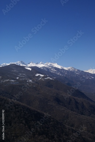 Mountain view in Turine Italy