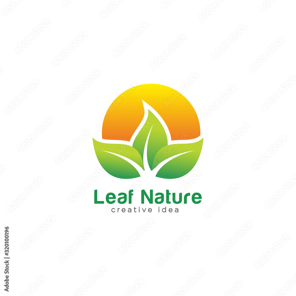 Nature Ecology Logo Design Vector Nature Ecology Logo Design Vector