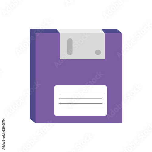 floppy nineties retro style design