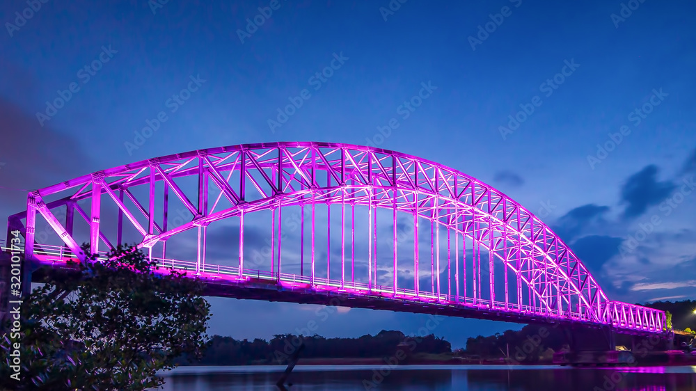 Naklejka premium Panorama Photos at batam bintan island Indonesia