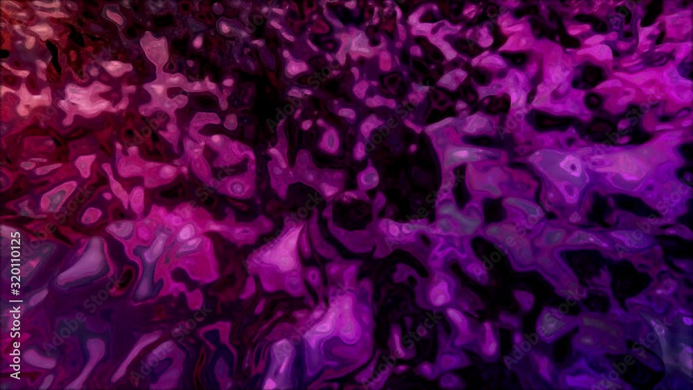 Abstract Glowing Neon Ink Fluid