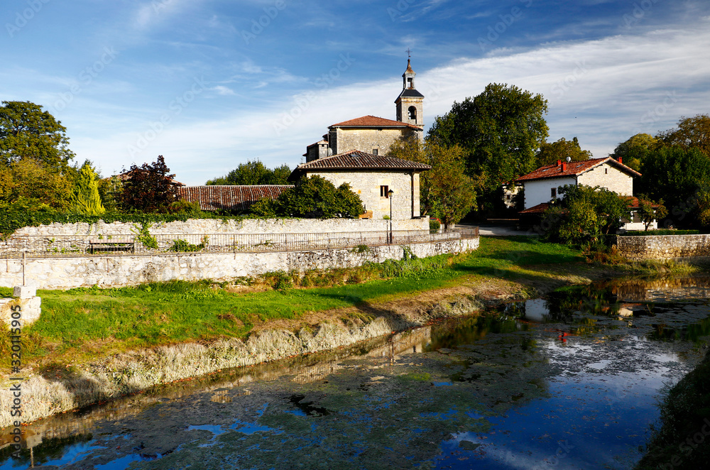 Fototapeta premium church on the river