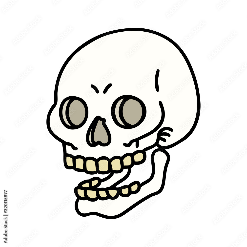 traditional tattoo of a skull traditional tattoo of a skull