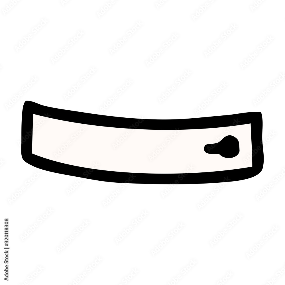 traditional tattoo of a shirt cuff