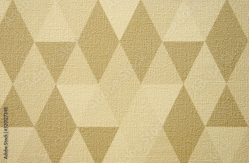 Triangular and rhombus geometrical background soft green toned. textured backgdrop