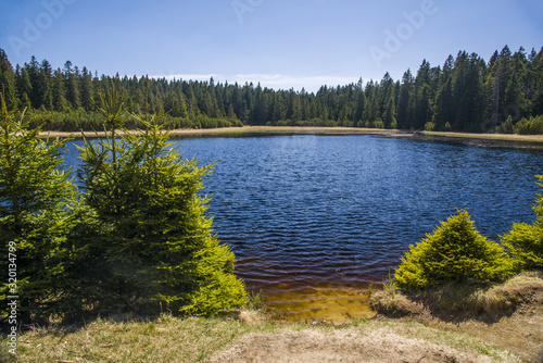 Crno Jezero Or Black Lake, A Popular Hiking Destination photo