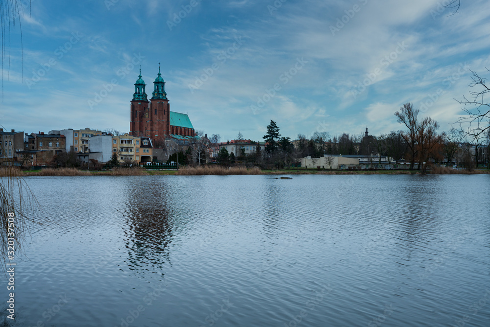 View of the Jelonka Lake in the city of Gdańsk, the first capital of Poland, Europe, Greater Poland