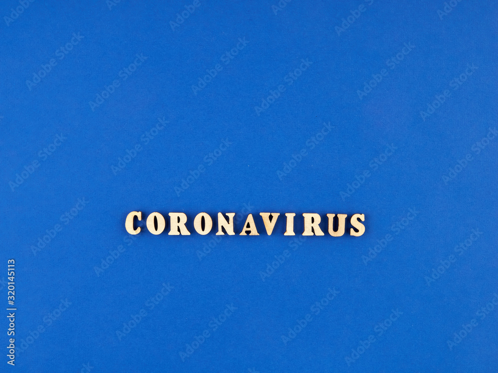 The new coronavirus-2019-nCoV, the concept of the virus Wuhan. Global Viral Outbreak Of Corona Virus