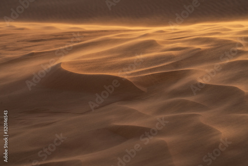 sand dunes in desert © skazar