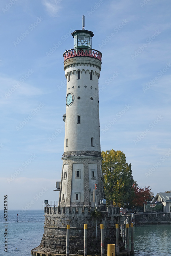 Leuchtturm in Lindau am Bodensee