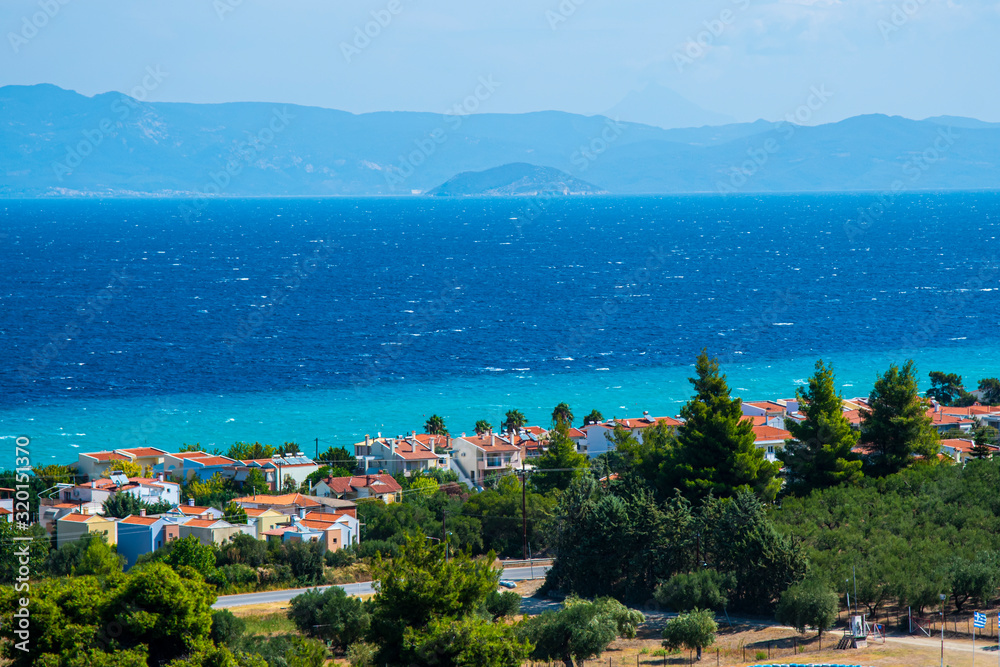 Sea landscape in greece