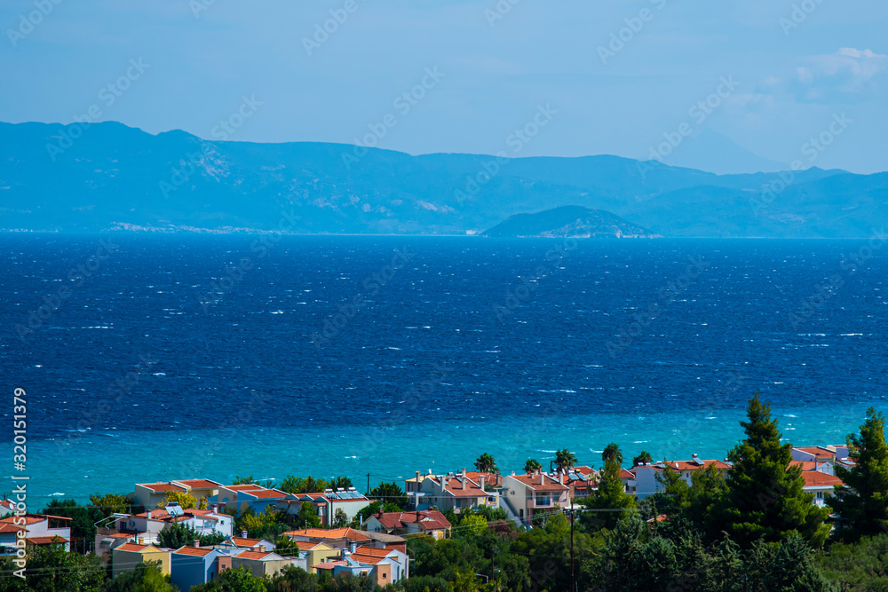 Sea landscape in greece