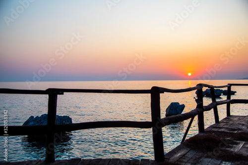 Landscape at the sea in Kassandra   Greece