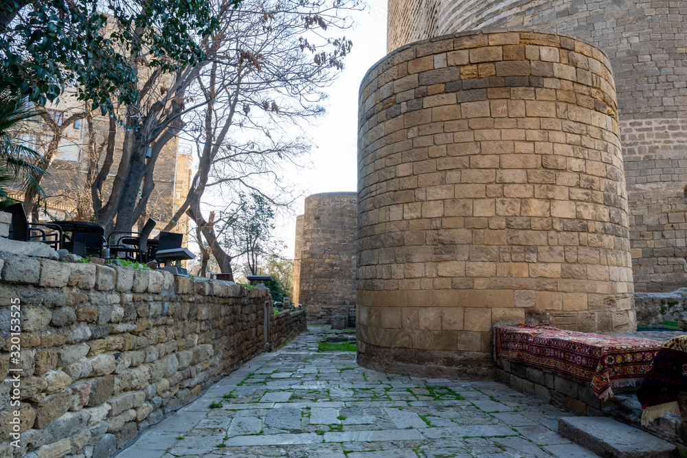 The Maiden Tower in Baku was constructed in the 12th century.