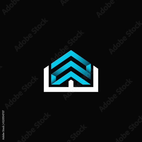 Letter Z ZW creative modern premium logo design vector geometric font icon