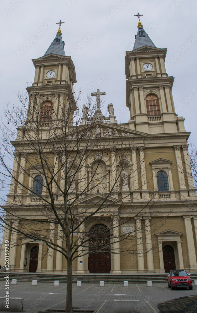 Old church in the Czech Republic in the city of Ostrava
