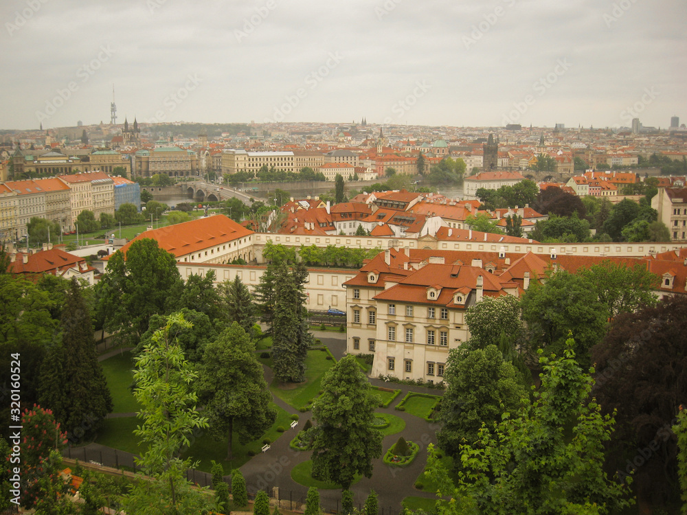 Incredible landscapes of Prague the capital of the Czech Republic.