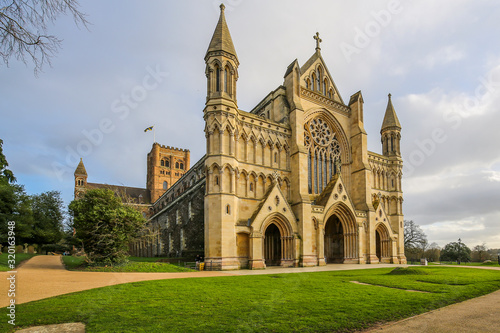 Locally know as "the Abbey" St Alban's Cathedral dated back to Norman's time. 
