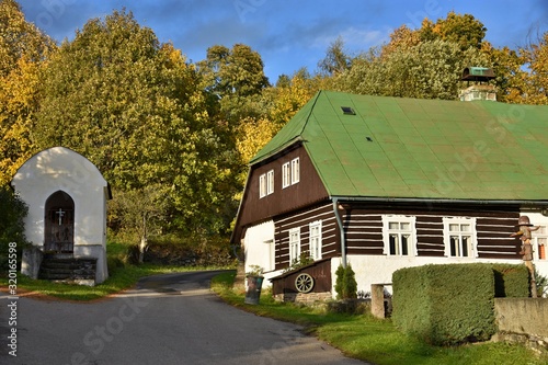 Village Nicov in Sumava national park - Czech republic