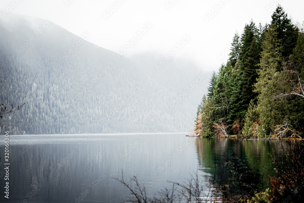 Naklejka premium Lake