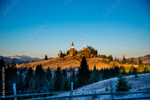 Morning winter landscape