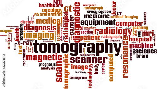 Tomography word cloud