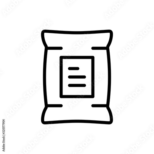 Cement bag icon