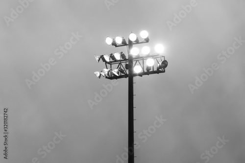Konstfotografi Stadium light