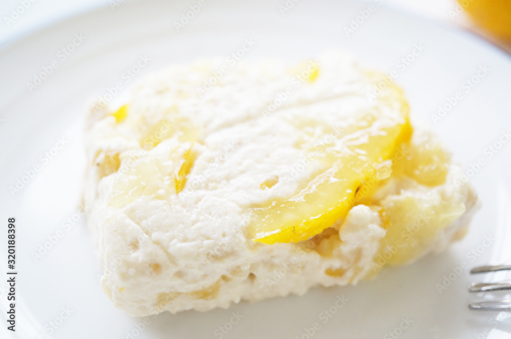 柚子レアチーズケーキ 柚子レアチーズケーキ