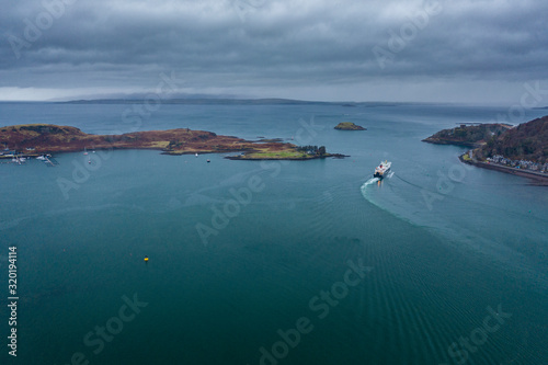 Kerrera Island in Scotland photo