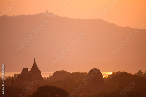 Sunrise  in Bagan