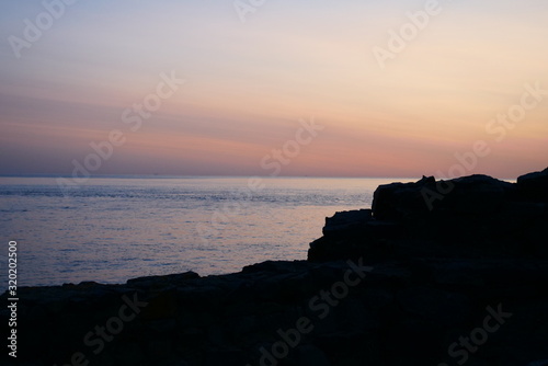 sunset over sea © Ingrid