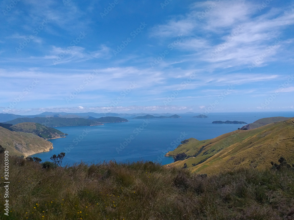 Marlborough Sounds in New Zealand